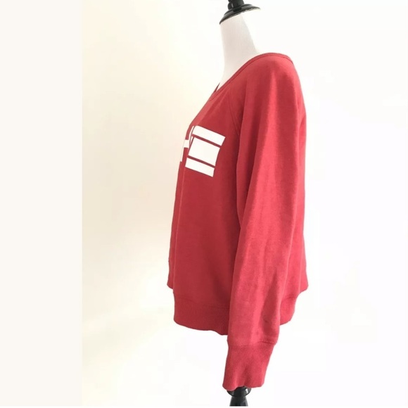 Tommy Hilfiger | Sport Womens Red Logo Sweater - Picture 7 of 12
